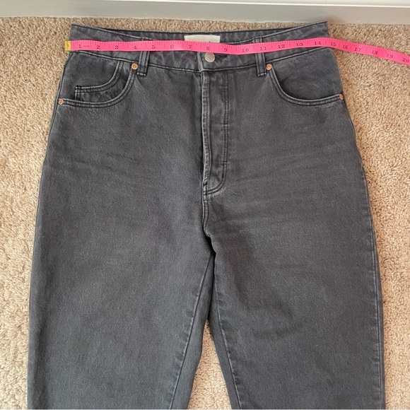 Rolla's Classic Straight High Rise Regular Fit Jeans in Vintage Black Size 27 - Picture 11 of 16
